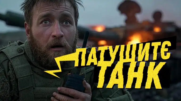 Перемовини екіпажу підбитого танку